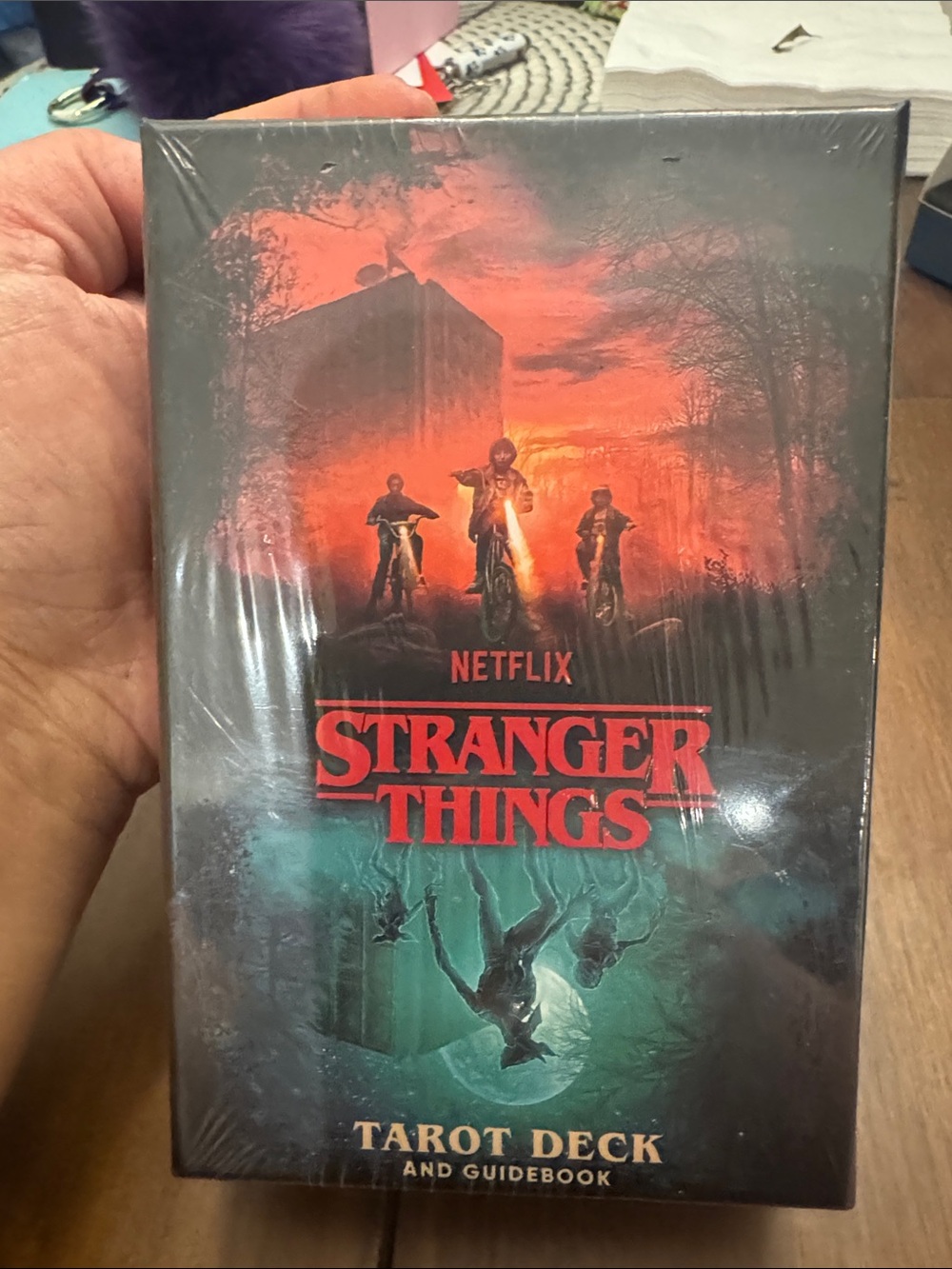 NWT Netflix Stranger Things Tarot Deck and guidebook